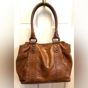 Frye leather tote
